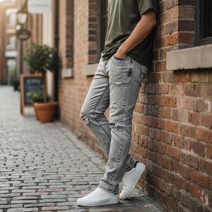 Dash Denim Gray Jeans
